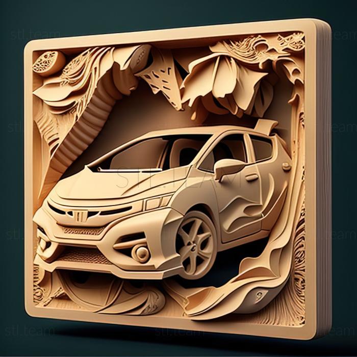 3D модель Хонда Джаз (STL)